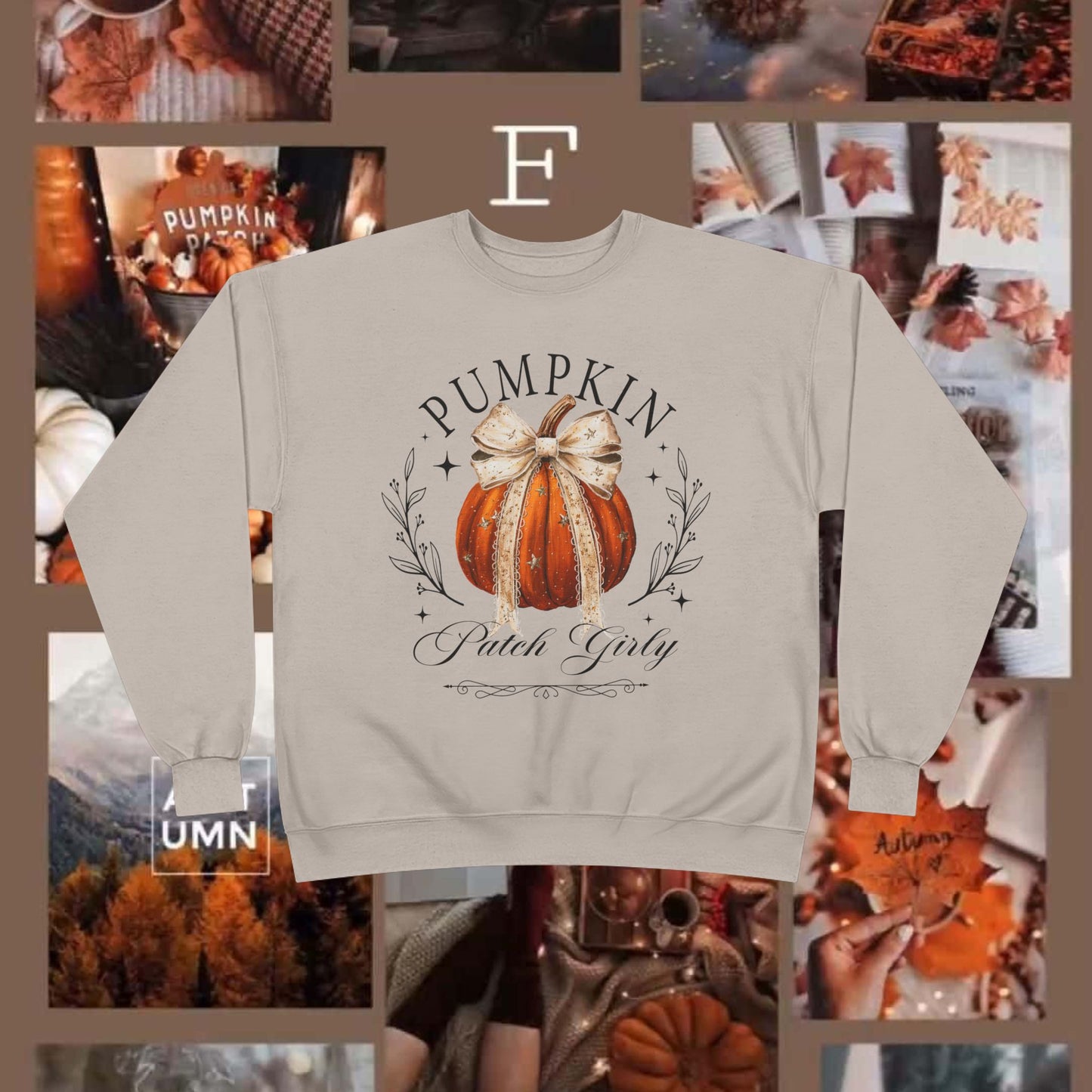 PUMPKIN PATCH GIRLY CREWNECK