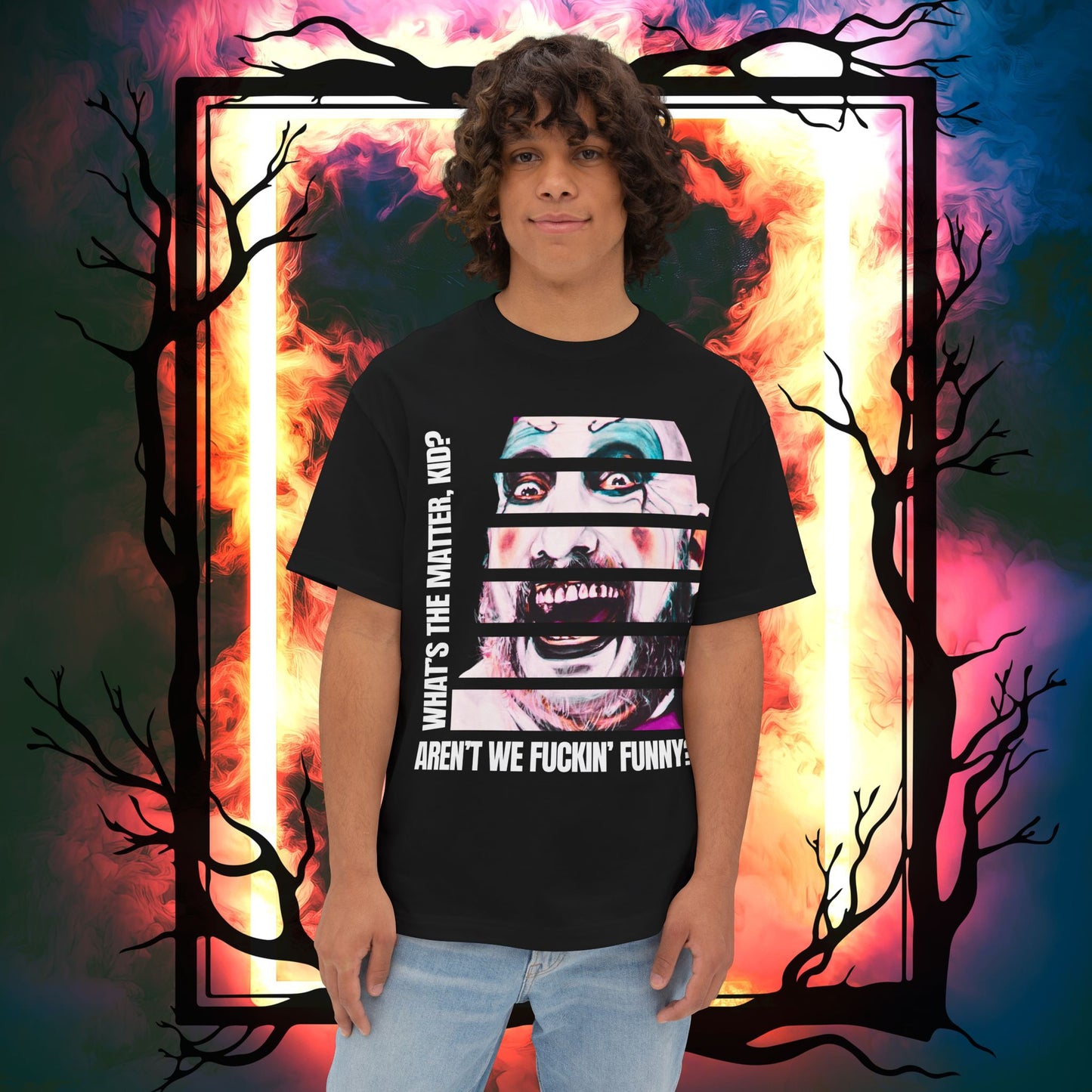 CAPTAIN SPAULDING X UNISEX OVERSIZED BOXY TEE
