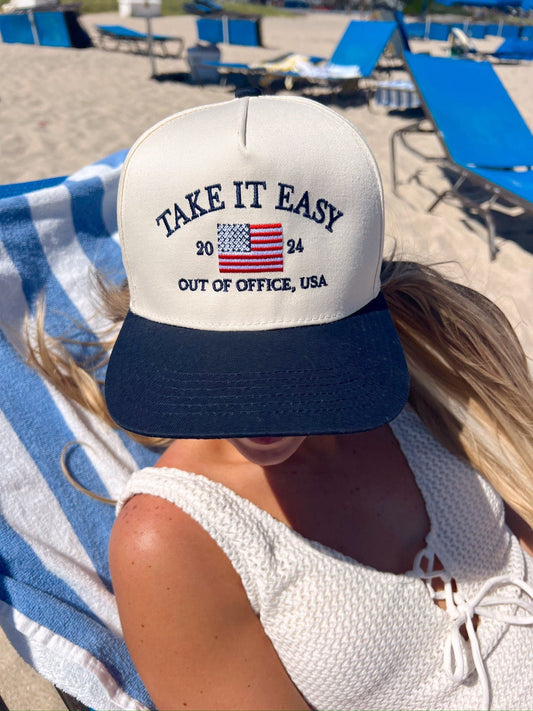 Take it Easy | Vintage Trucker Hat