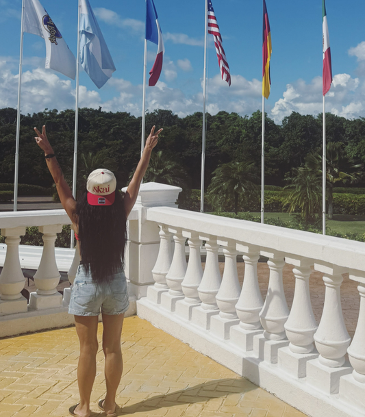 Red SKAI | Snapback Trucker Hat