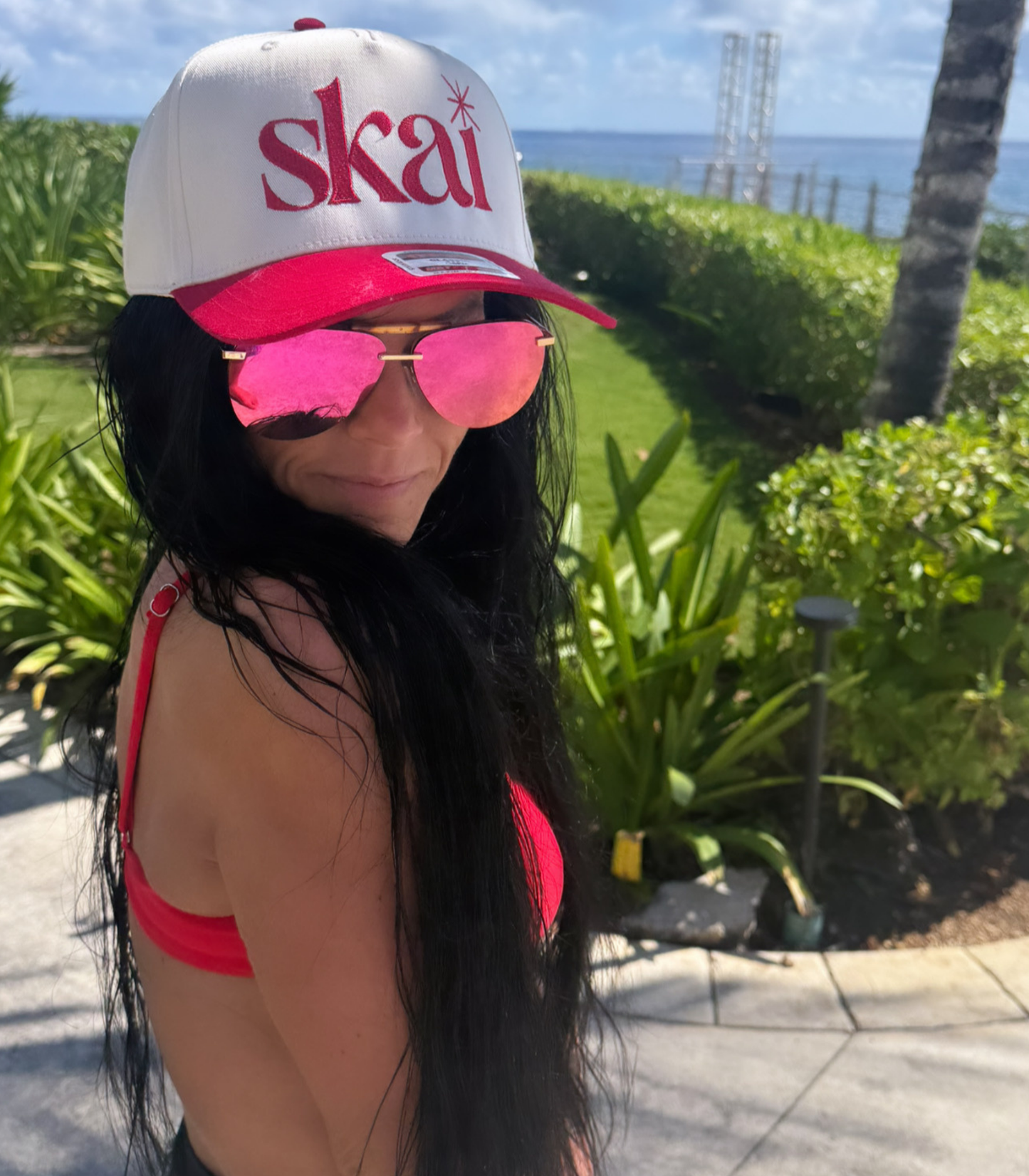 Red SKAI | Snapback Trucker Hat