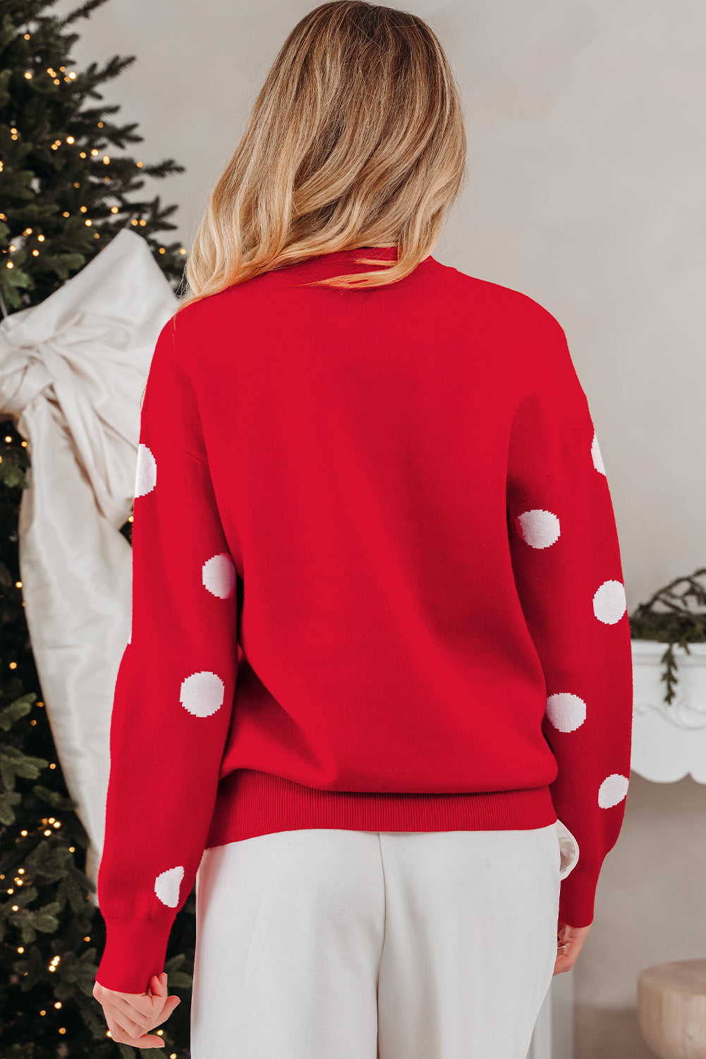 Let It Snow Loose Knit Sweater