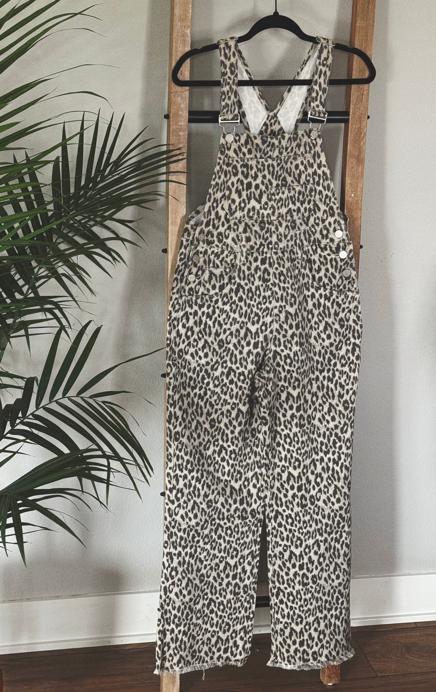Cheetah | Wide Leg | Overalls