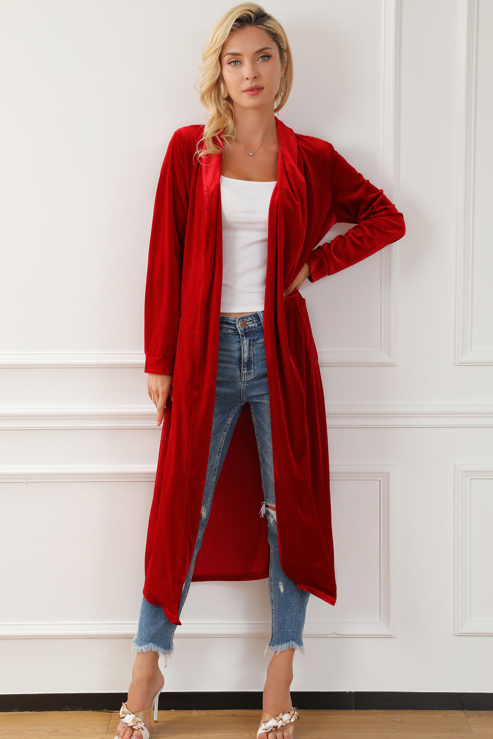 Velvet Lux Long Drape