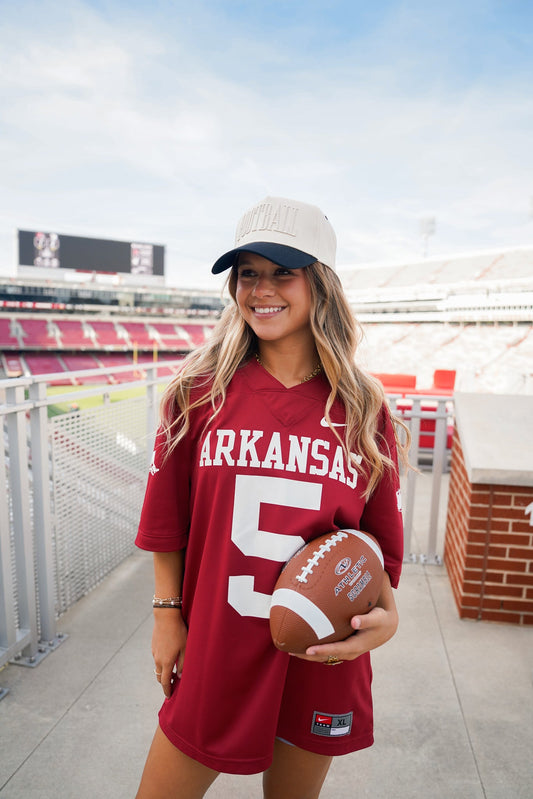 FOOTBALL | Neutral Vintage Trucker Hat