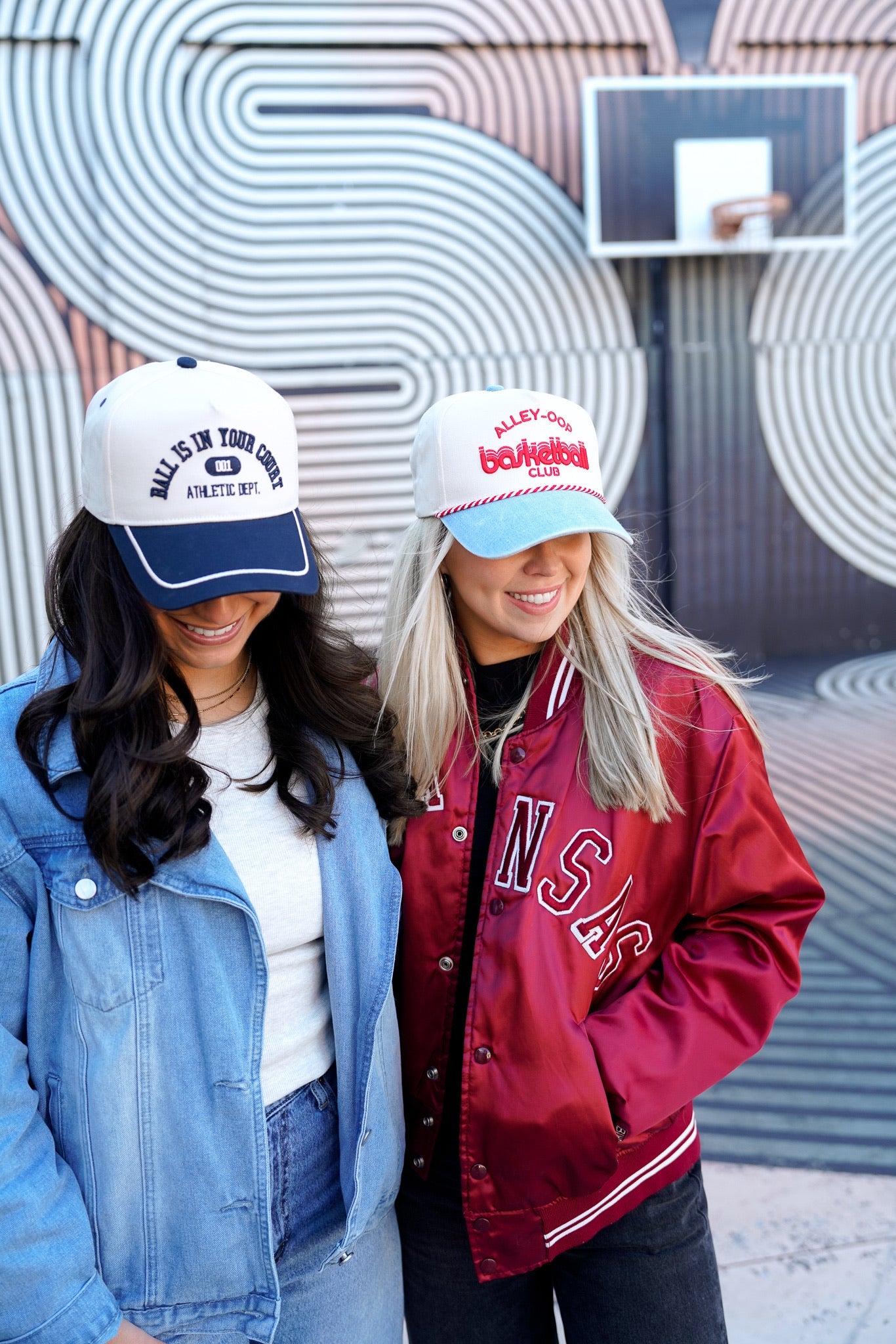 Ball is in your Court | Navy Vintage Trucker Hat