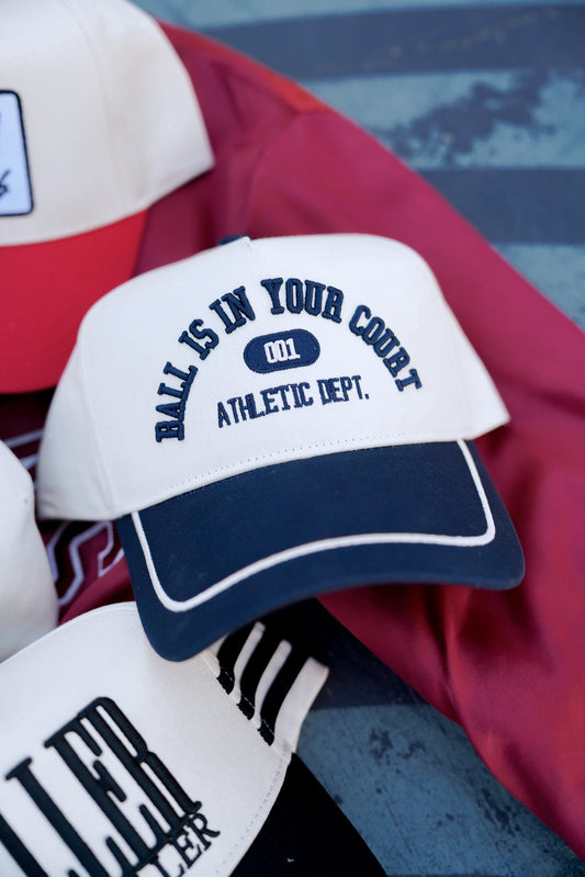 Ball is in your Court | Navy Vintage Trucker Hat
