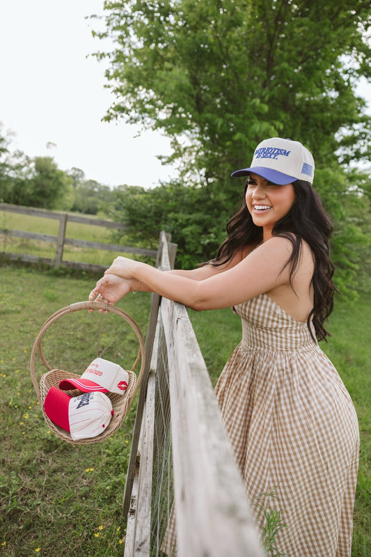 Patriotism is Sexy | Royal Blue Vintage Hat
