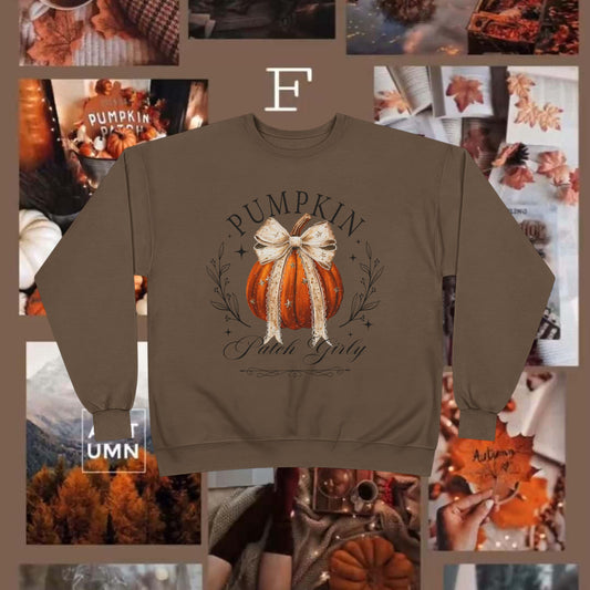 PUMPKIN PATCH GIRLY CREWNECK