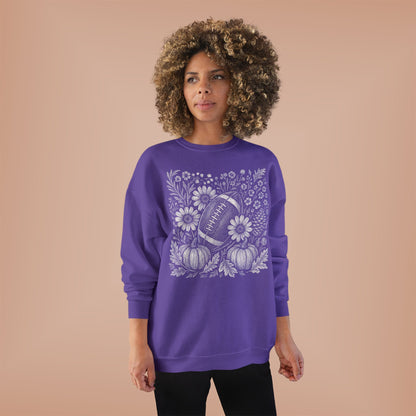 AUTUMN PUMPKIN FOOTBALL CREWNECK