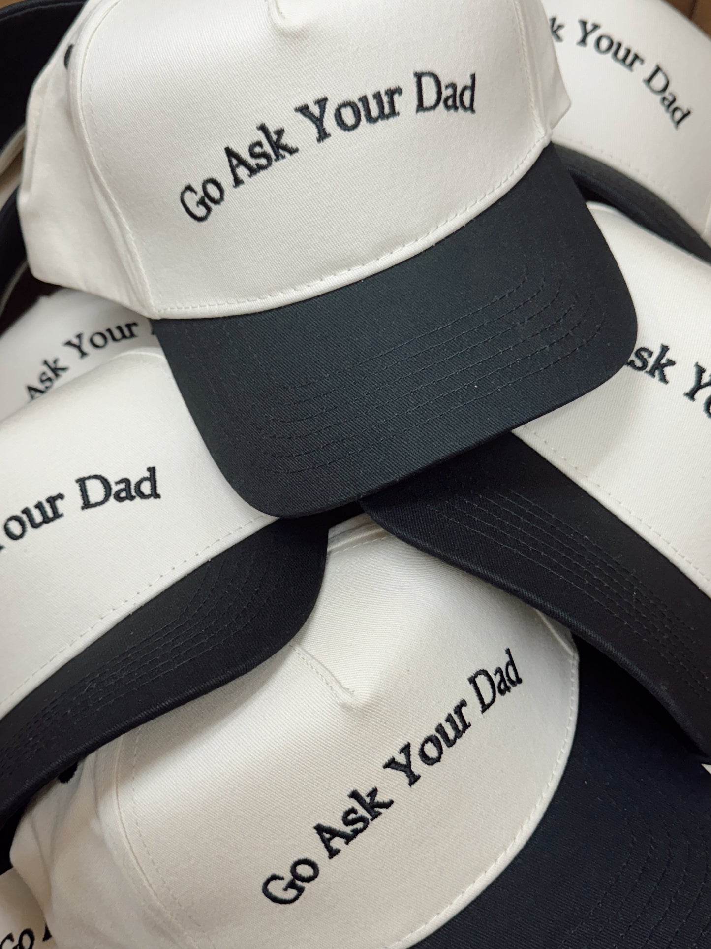 Go Ask Your Dad | Vintage Trucker Hat
