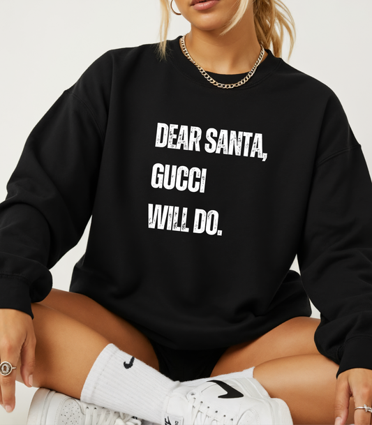 Dear Santa, Gucci Will Do Sweater