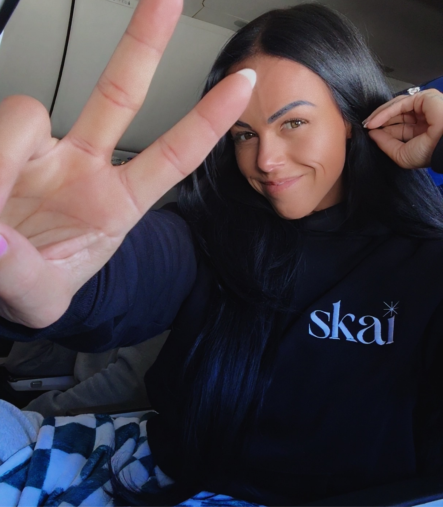Skai Runitback x Relaxed Hoodie | Onyx
