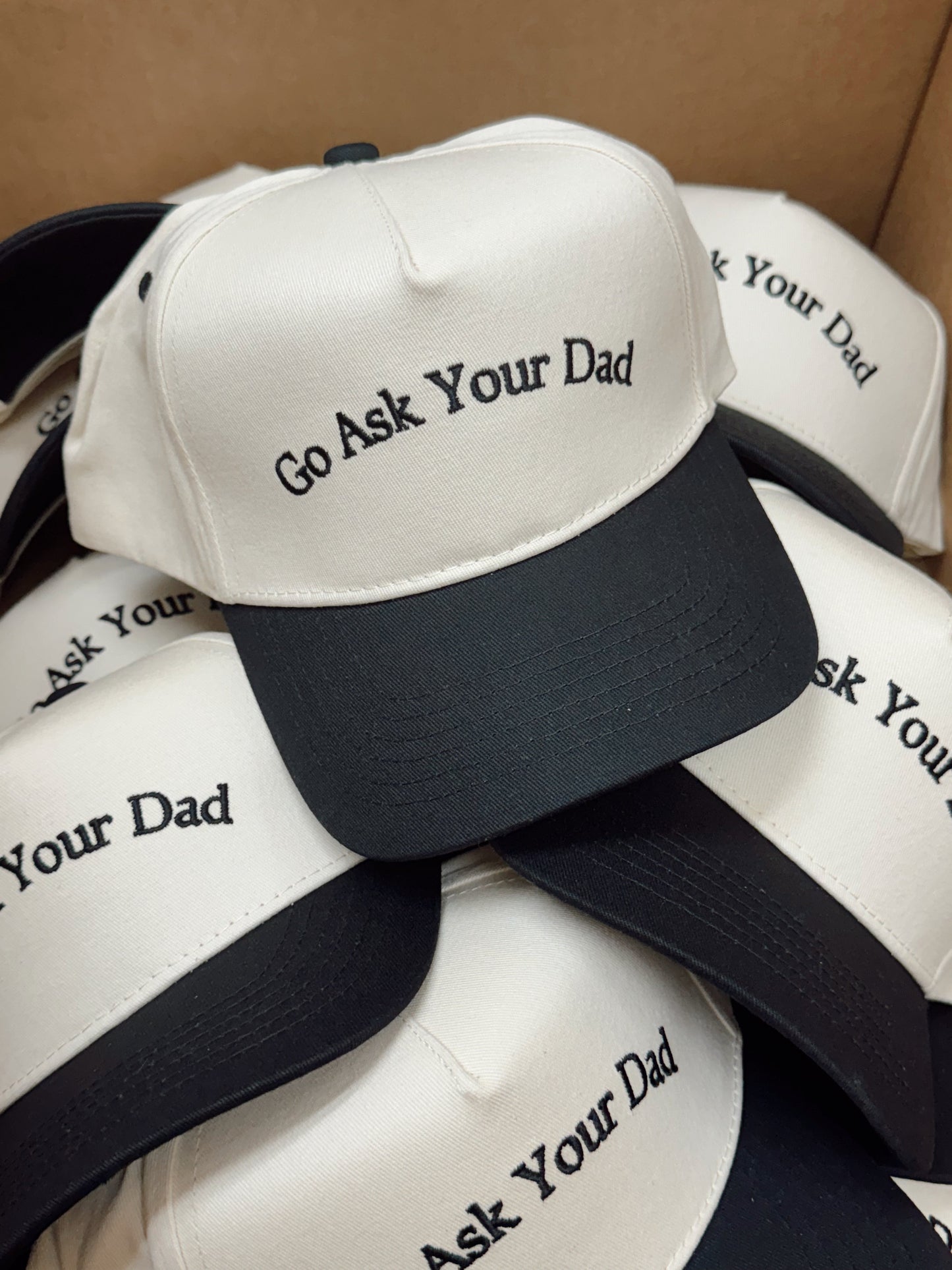 Go Ask Your Dad | Vintage Trucker Hat