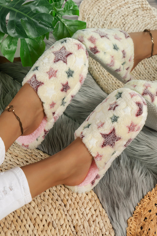 Stargaze Plush House Slippers