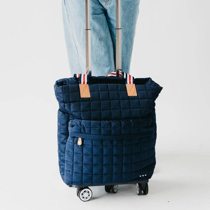 Puffer Tote Everyday/Travel Roller Bag