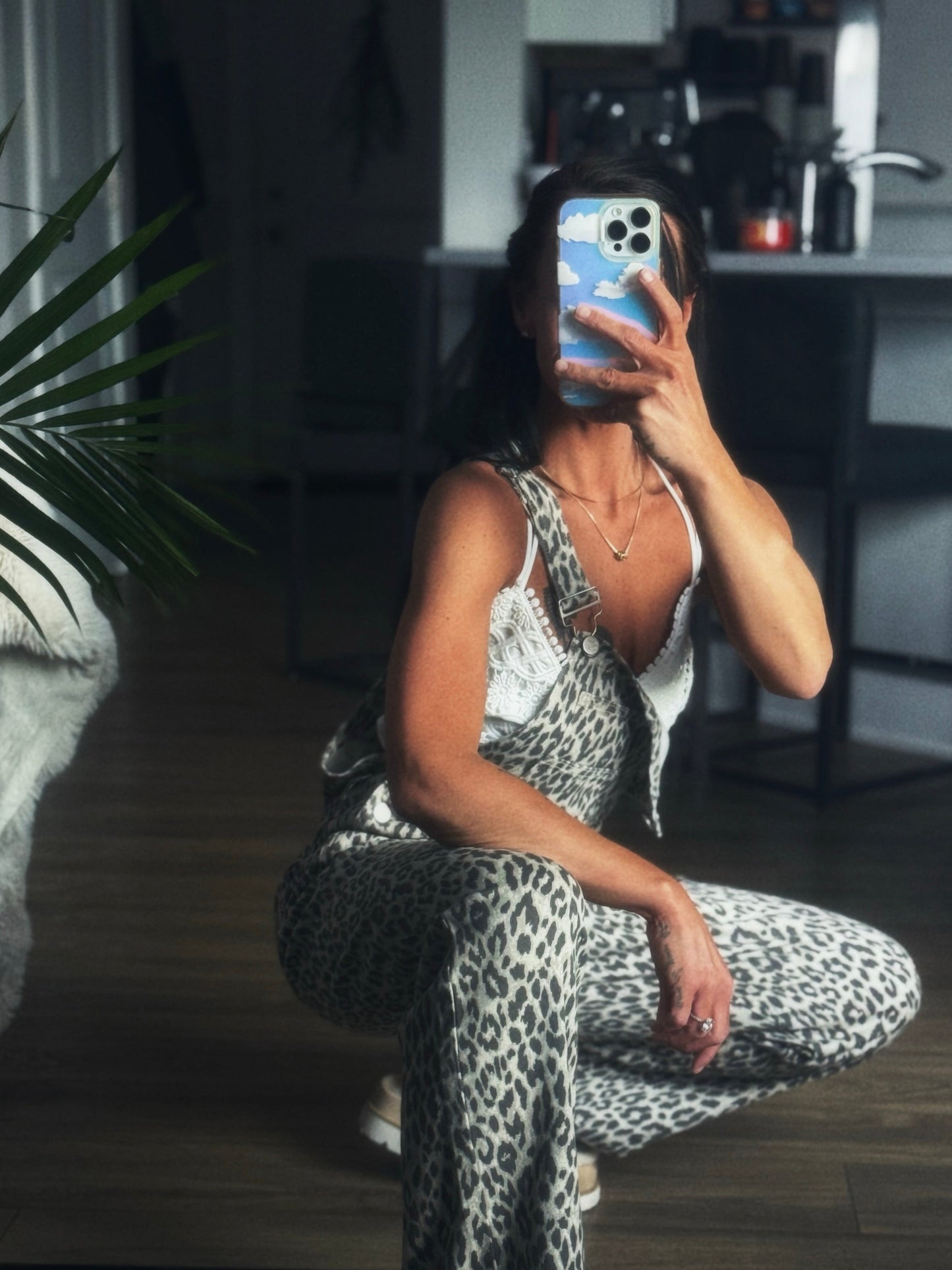 Cheetah | Wide Leg | Overalls