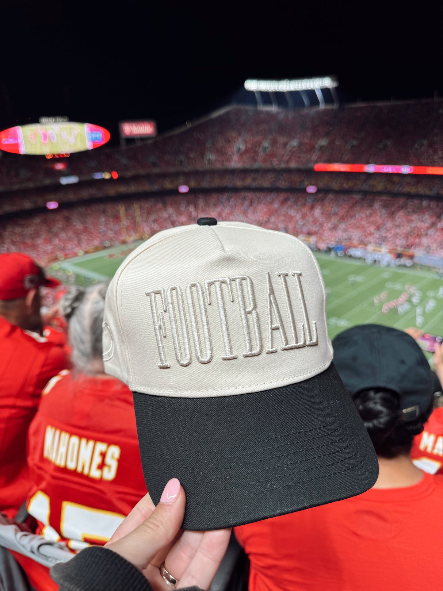 FOOTBALL | Neutral Vintage Trucker Hat