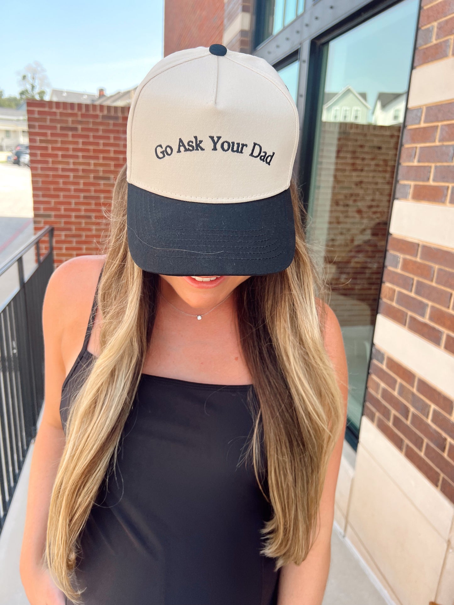 Go Ask Your Dad | Vintage Trucker Hat