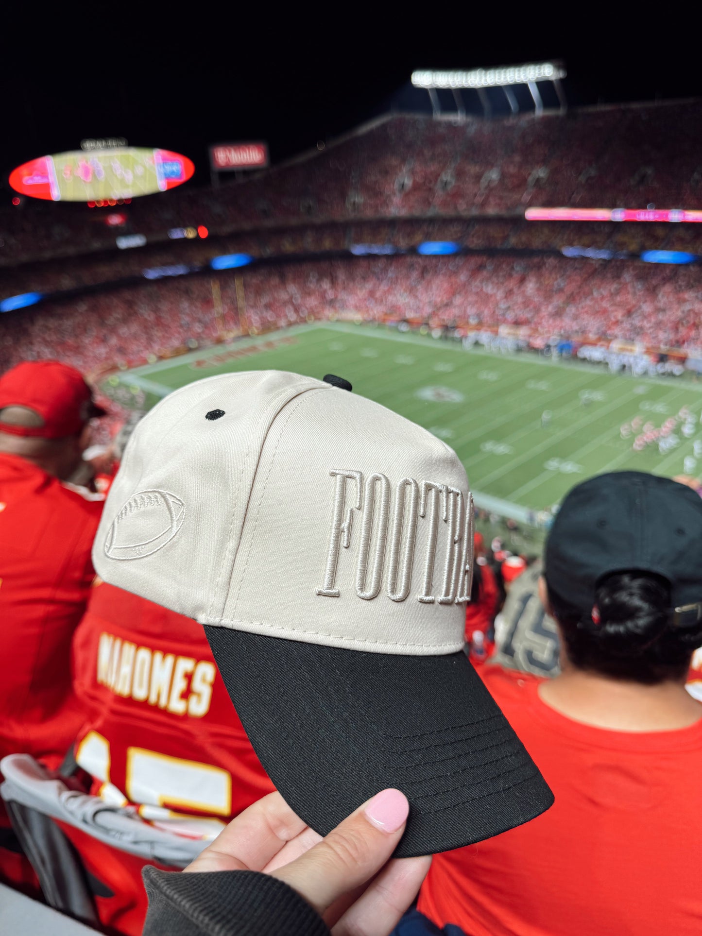 FOOTBALL | Neutral Vintage Trucker Hat