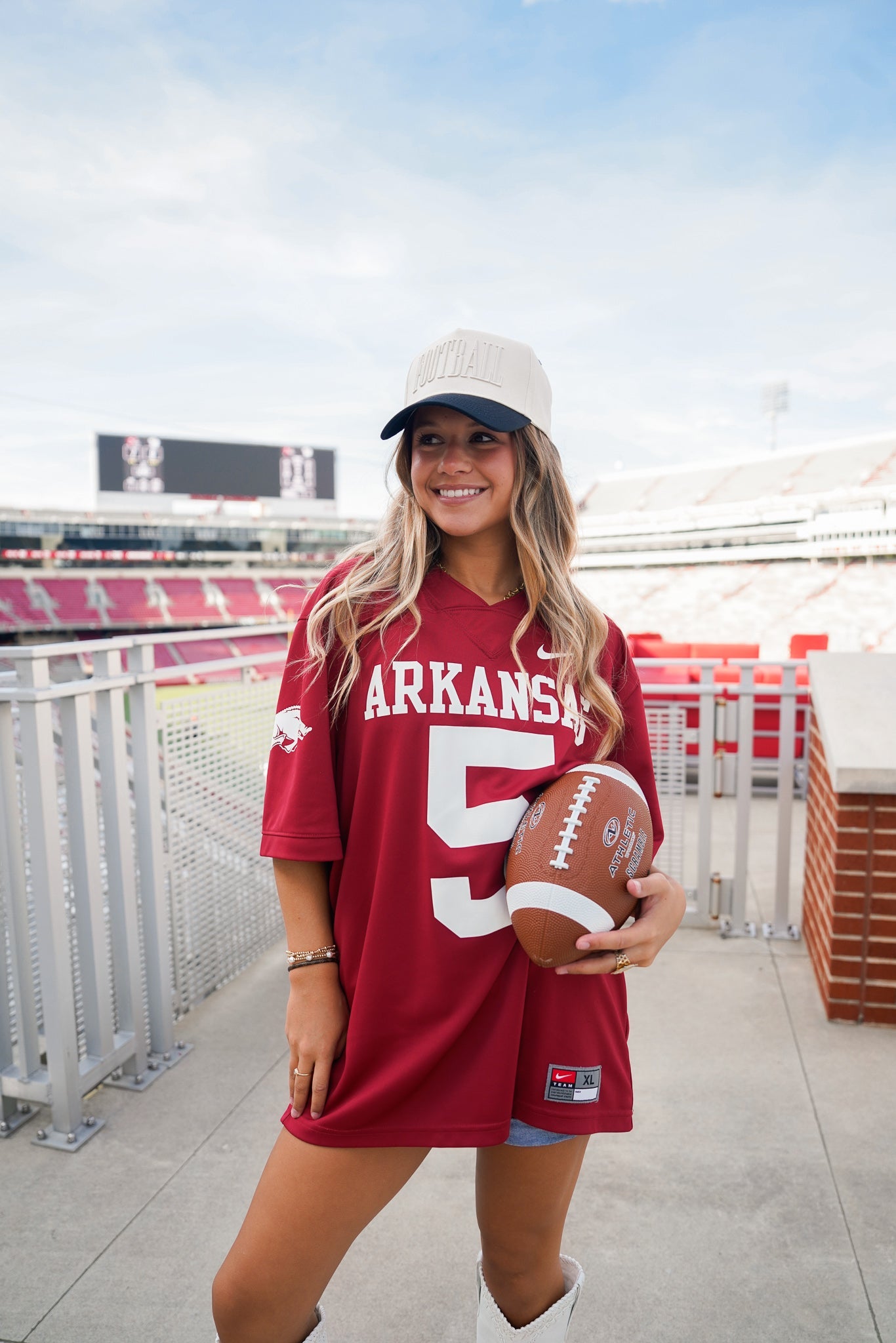 FOOTBALL | Neutral Vintage Trucker Hat