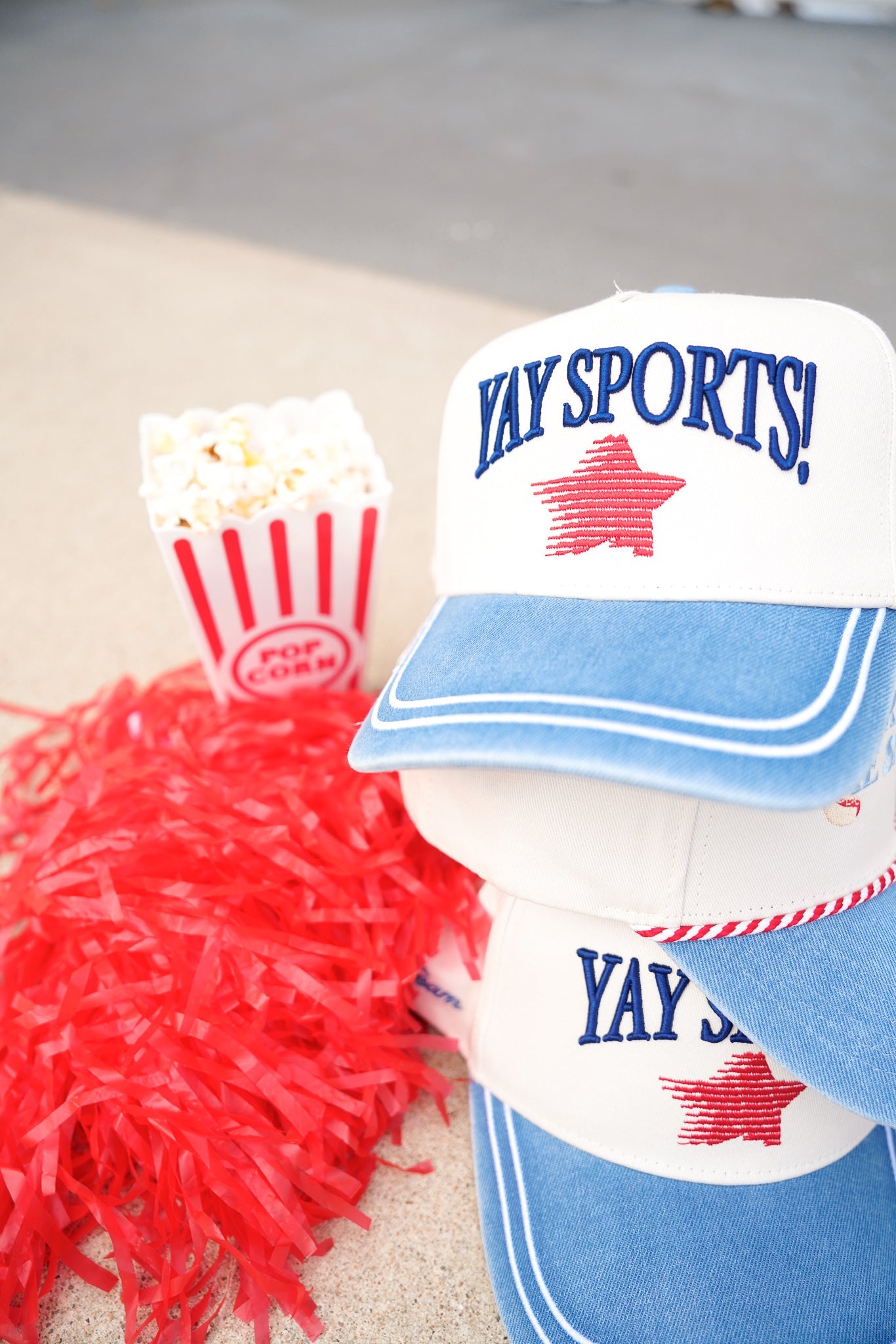 Yay Sports! | Denim Vintage Trucker Hat