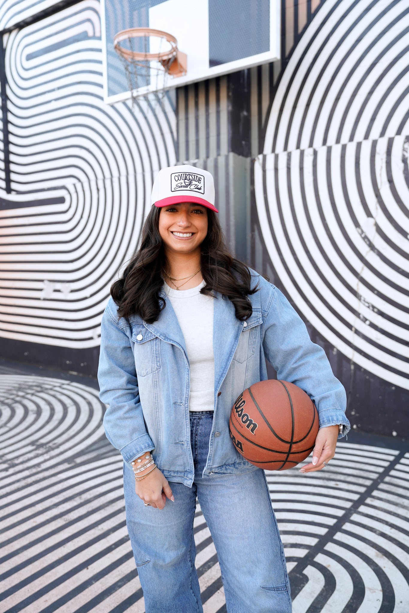 Courtside Social Club | Red Vintage Trucker Hat
