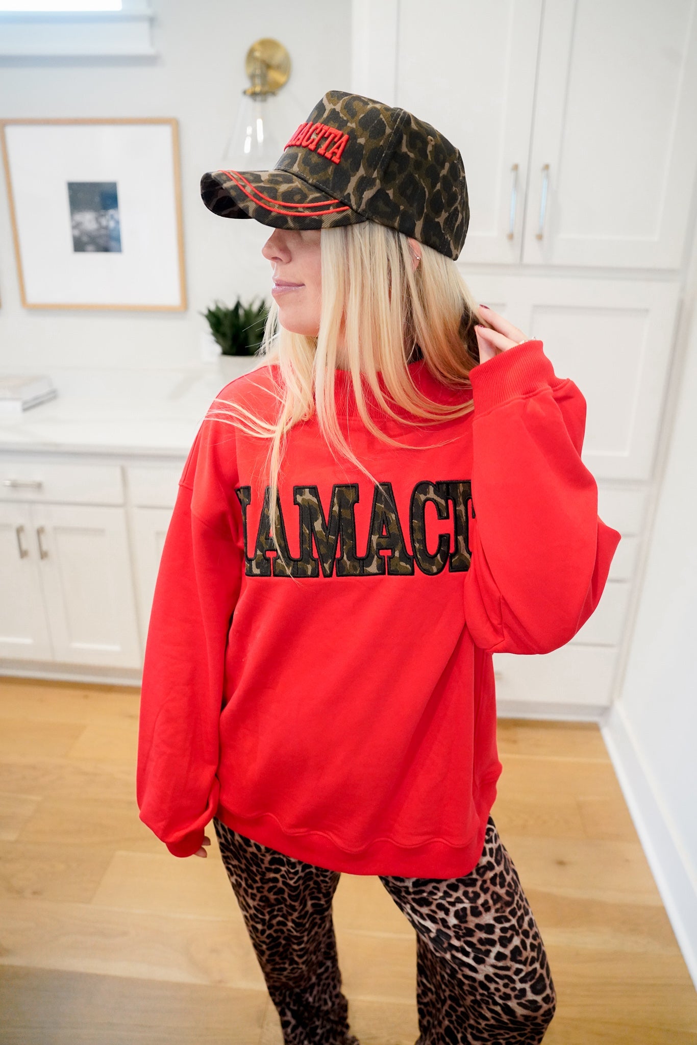 Mamacita | Leopard Vintage Hat