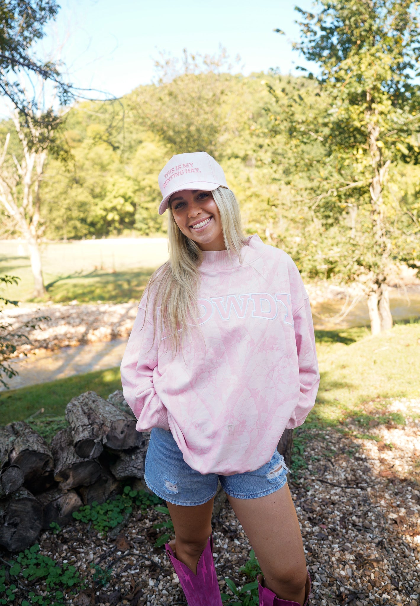 This is my Hunting Hat | Camo Trucker Hat