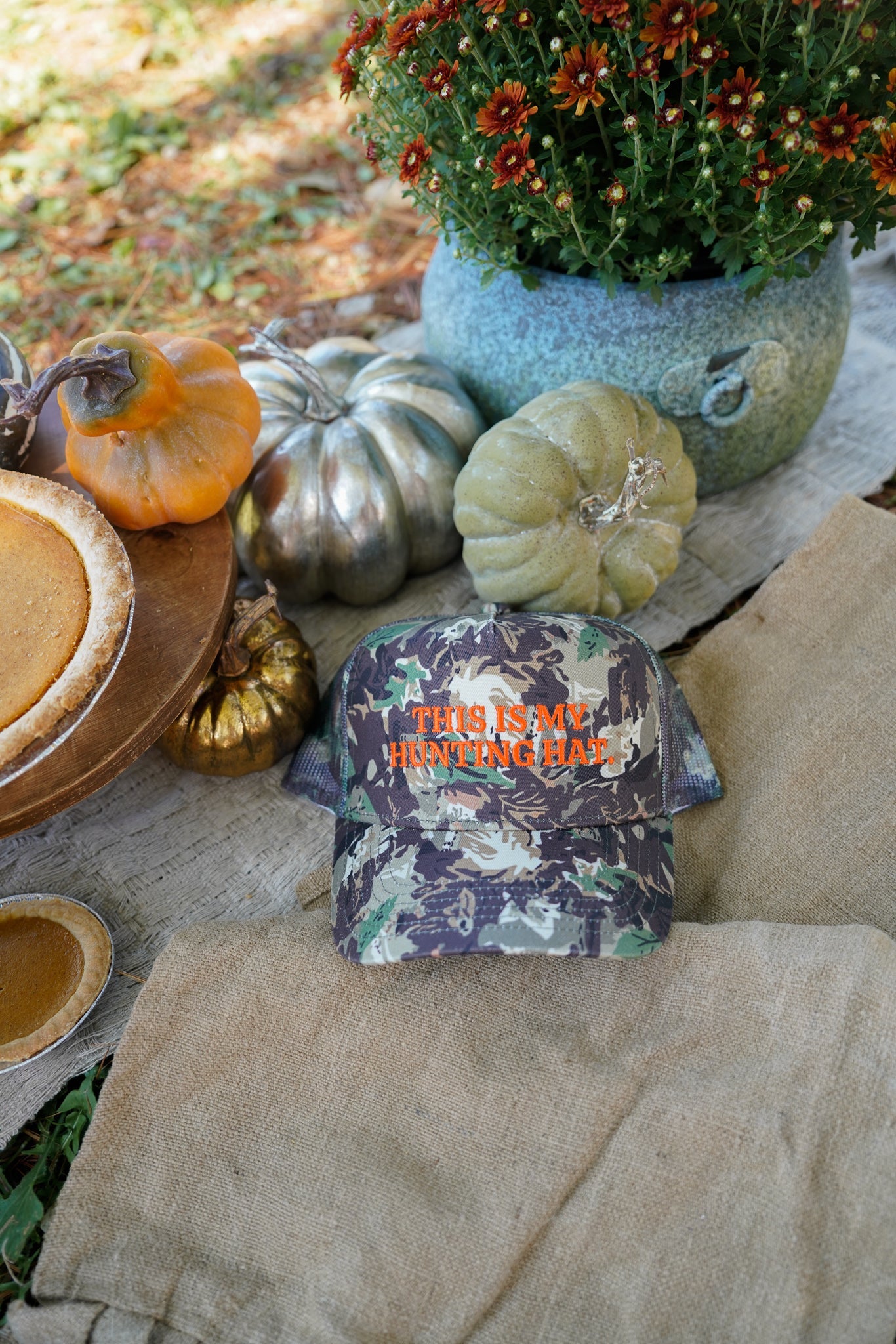 This is my Hunting Hat | Camo Trucker Hat