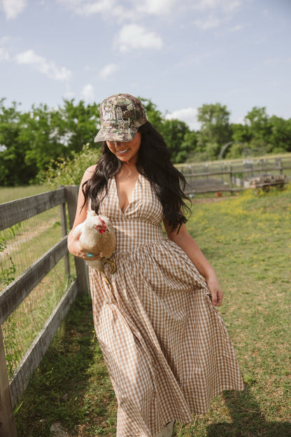 We'll Put A Boot in your Ass | Camo Trucker Hat