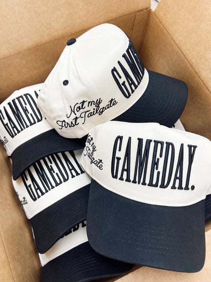 GAMEDAY | Not My First Tailgate | Vintage Trucker Hat