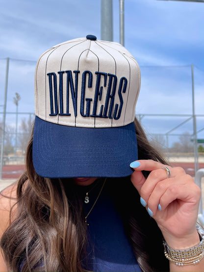 Dingers | Stripe Vintage Trucker Hat