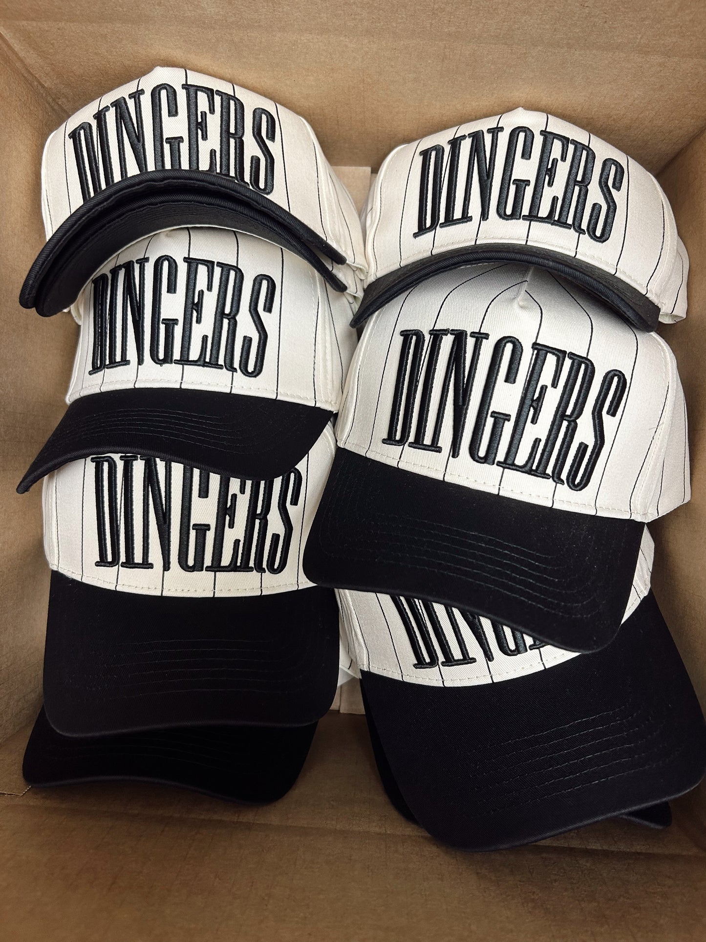 Dingers | Stripe Vintage Trucker Hat