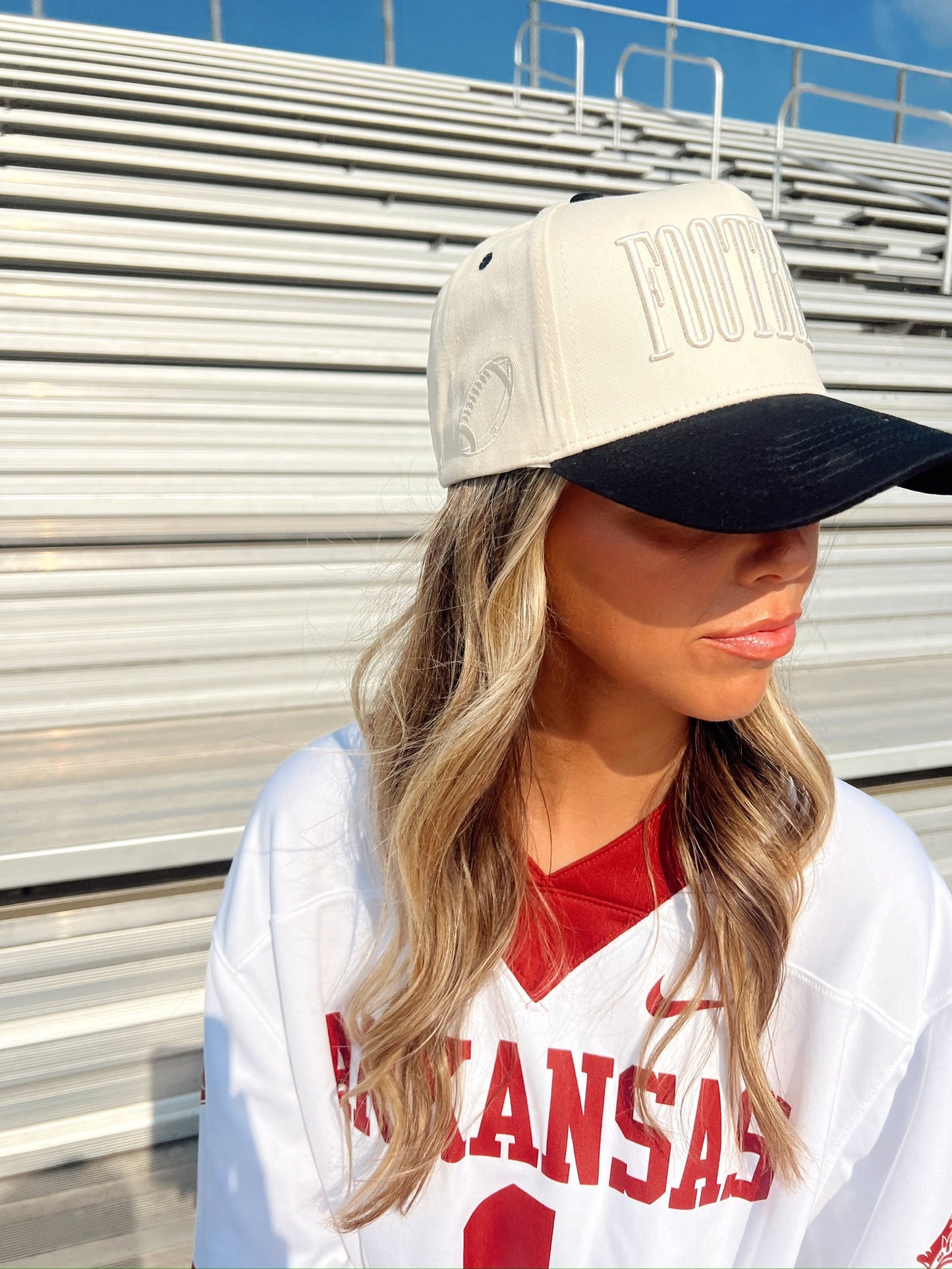 FOOTBALL | Neutral Vintage Trucker Hat