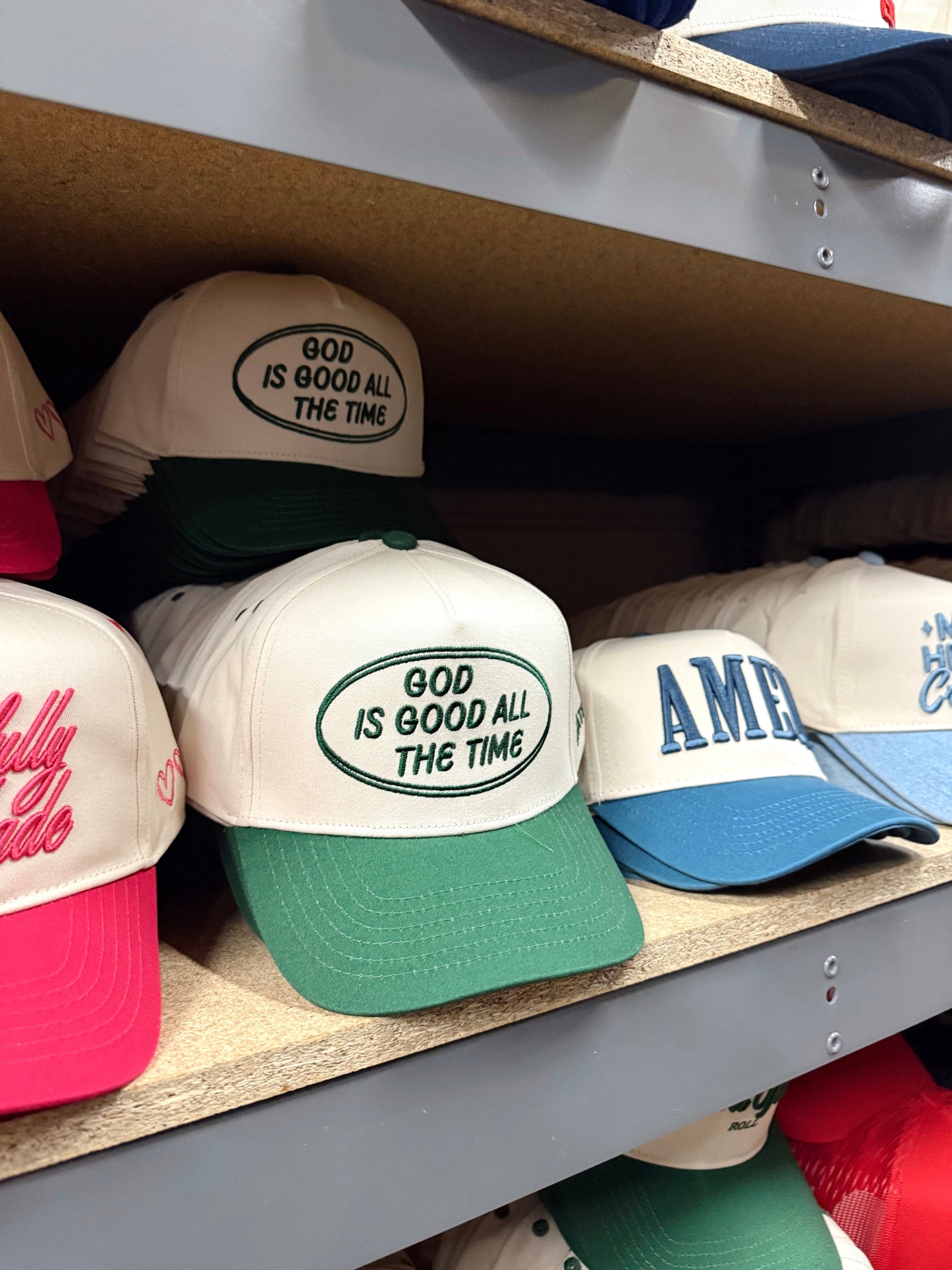 Make Heaven Crowded | Denim Vintage Trucker Hat