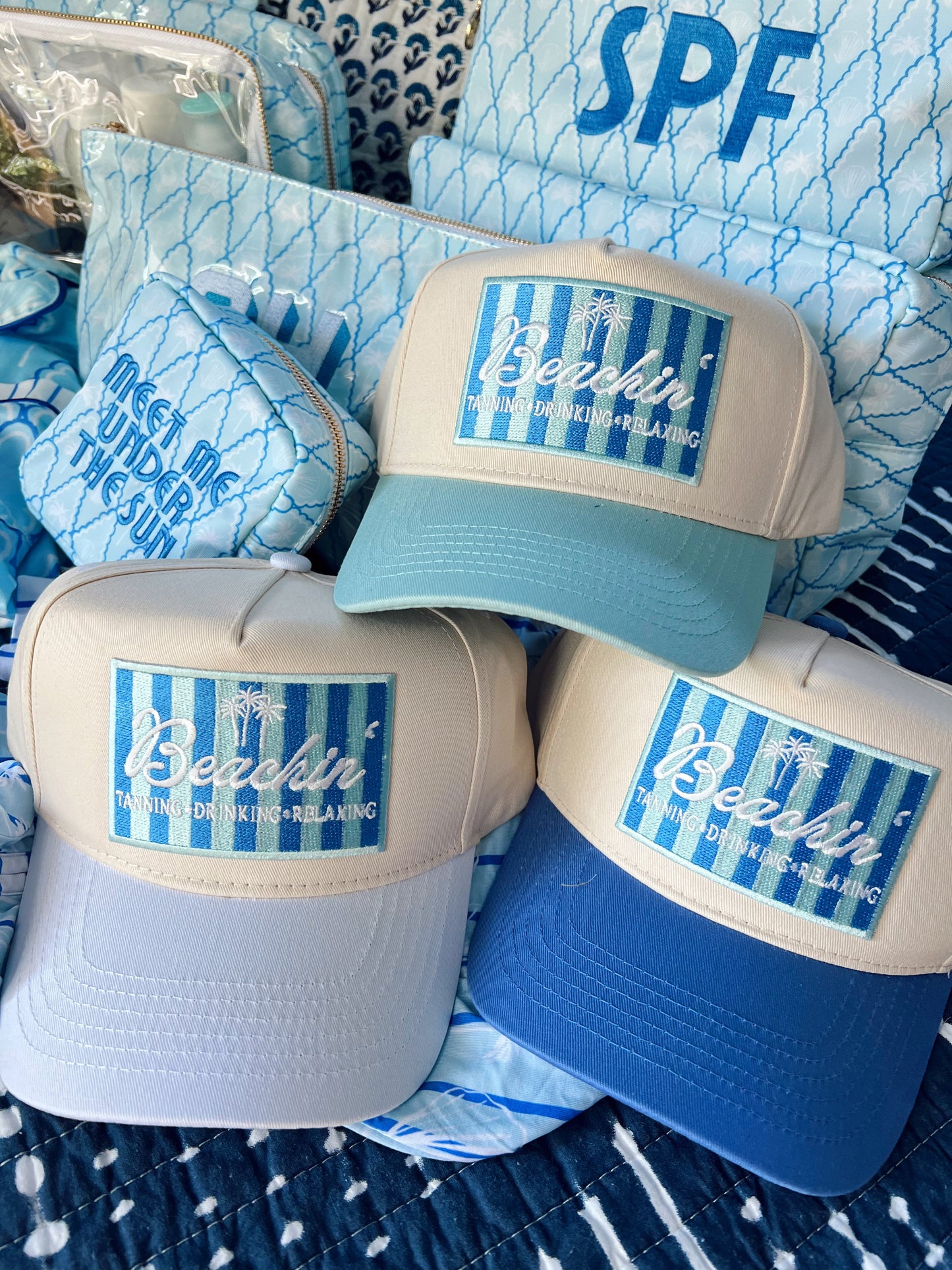 Beachin' | Vintage Trucker Hat