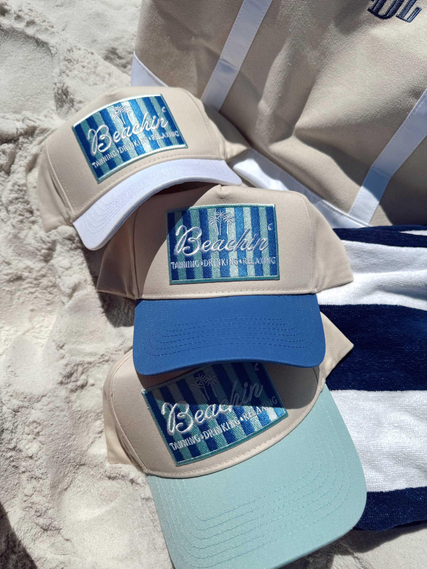 Beachin' | Vintage Trucker Hat