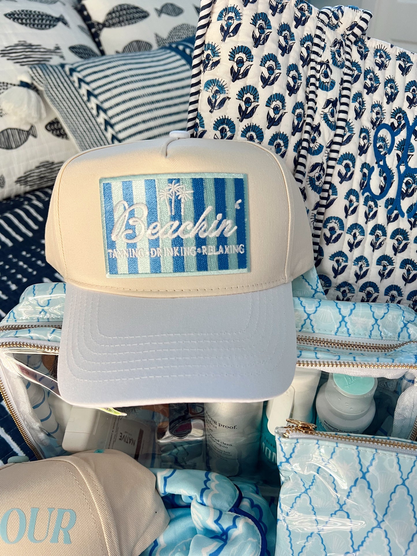 Beachin' | Vintage Trucker Hat