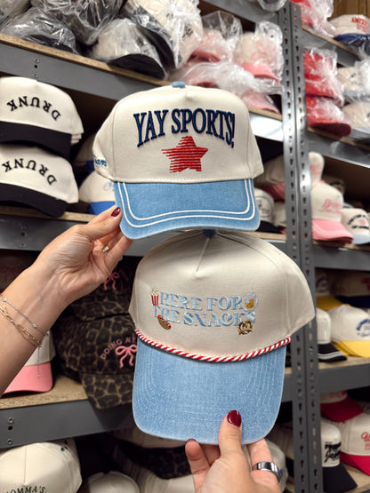 Yay Sports! | Denim Vintage Trucker Hat
