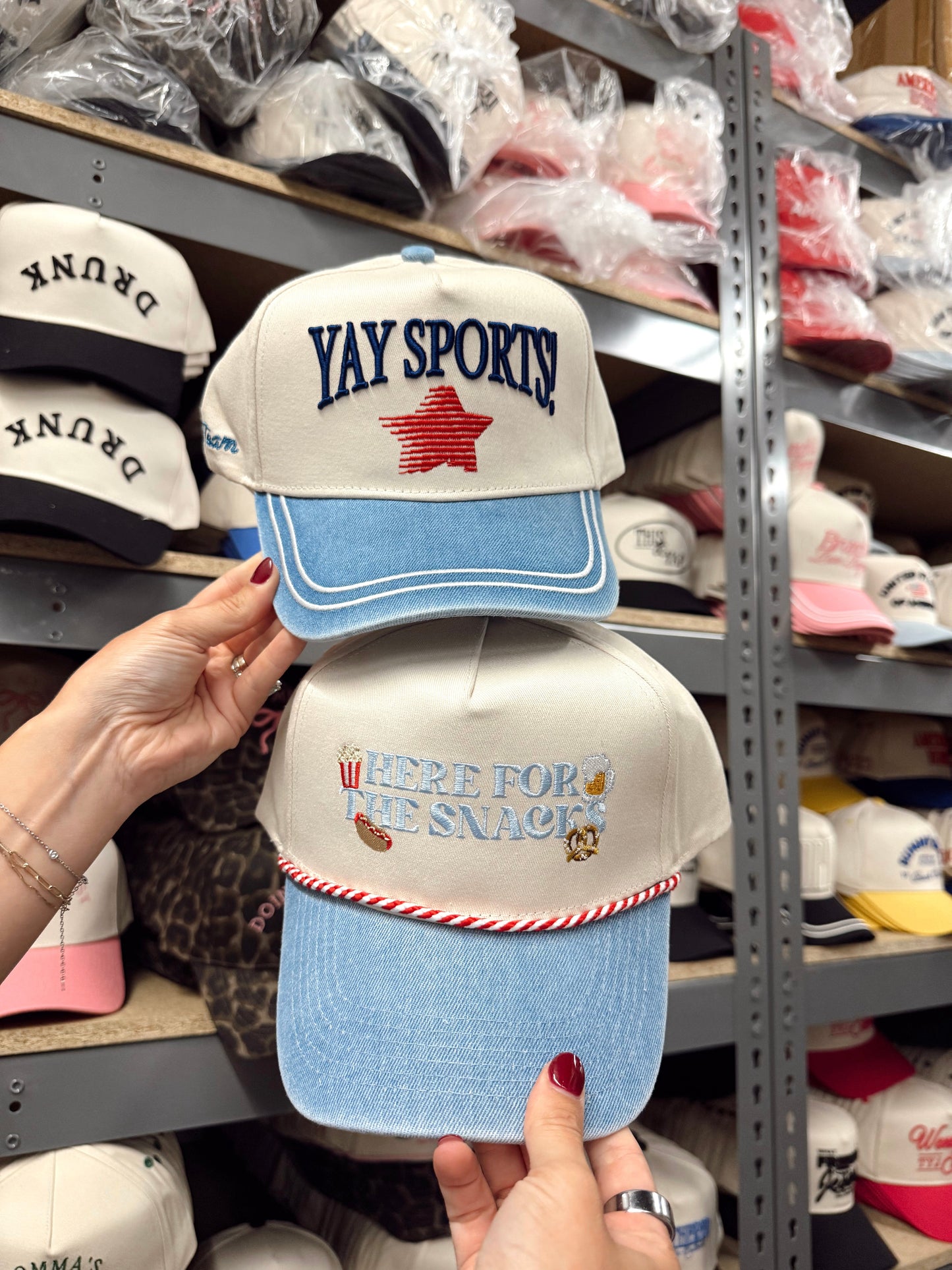 Yay Sports! | Denim Vintage Trucker Hat