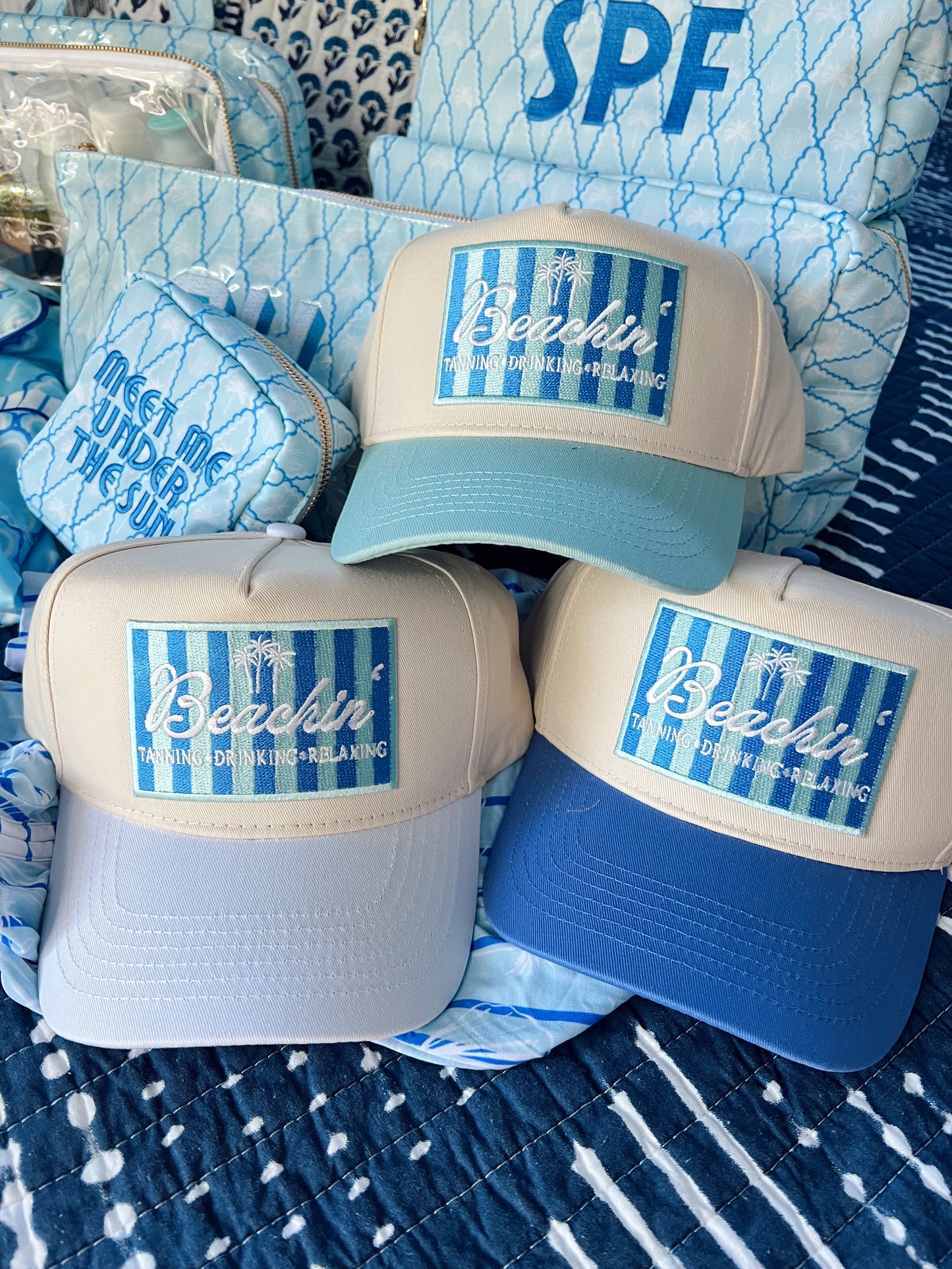 Beachin' | Vintage Trucker Hat