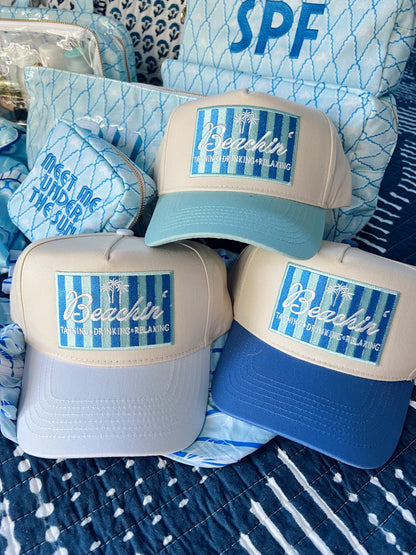 Beachin' | Vintage Trucker Hat