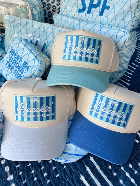 Beachin' | Vintage Trucker Hat