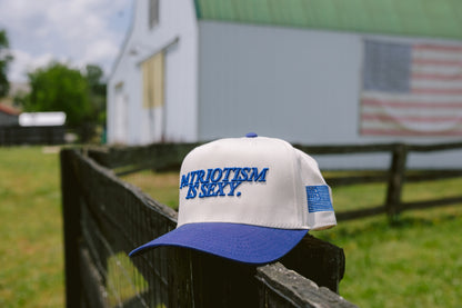 Patriotism is Sexy | Royal Blue Vintage Hat