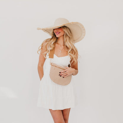 Lake Shore Drive Wide Fringe Sun Hat