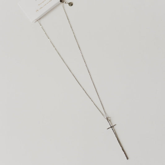 Modern Cross Necklace - WATERPROOF