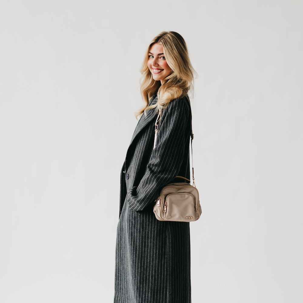 Nisha Nylon Crossbody Bag