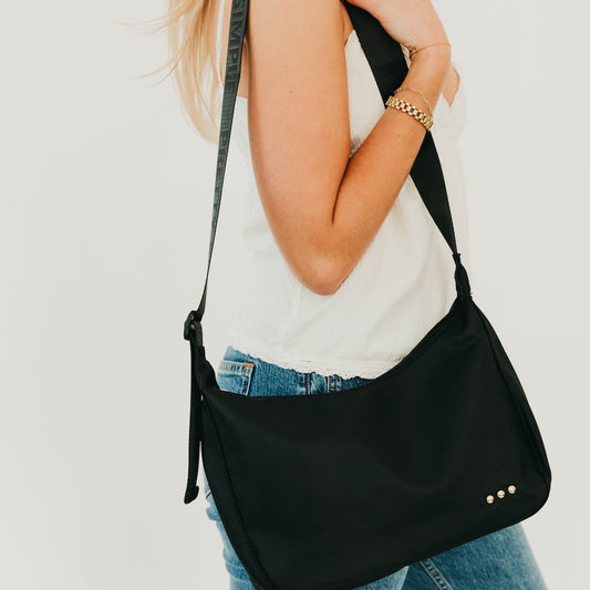 Sara Nylon Crossbody Bag